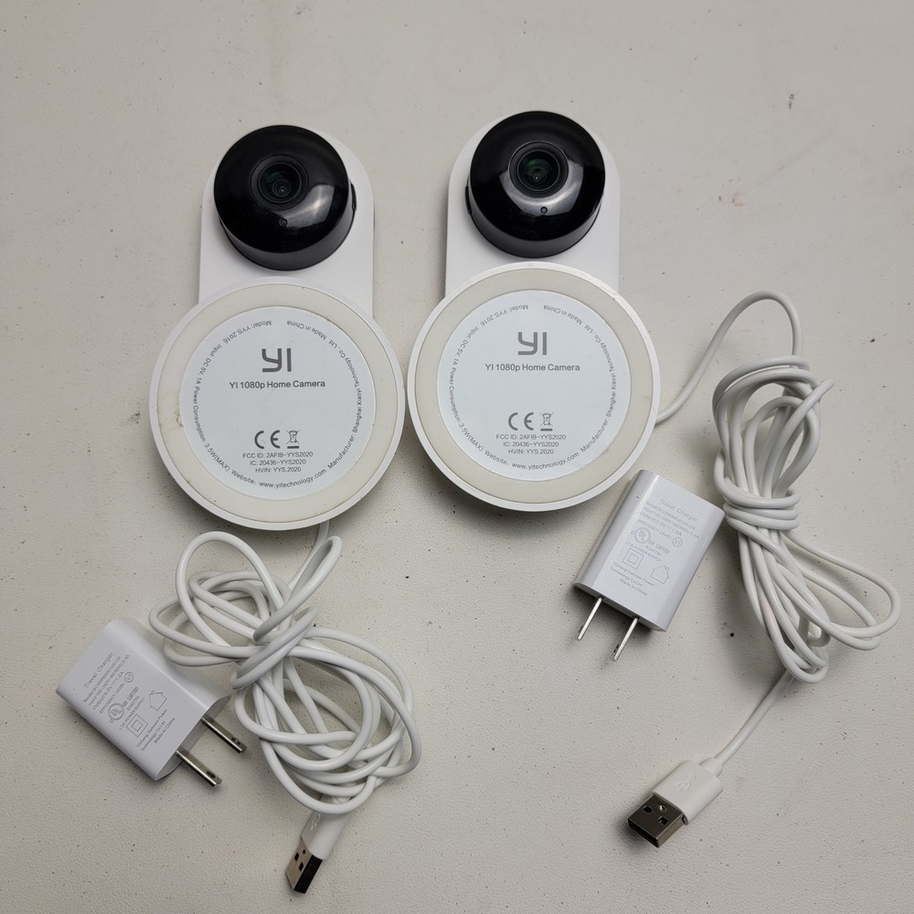 YI 1080p Home Camera Indoor Smart Security WiFi 4-Pack White YYS.2016 - Picture 7 of 10